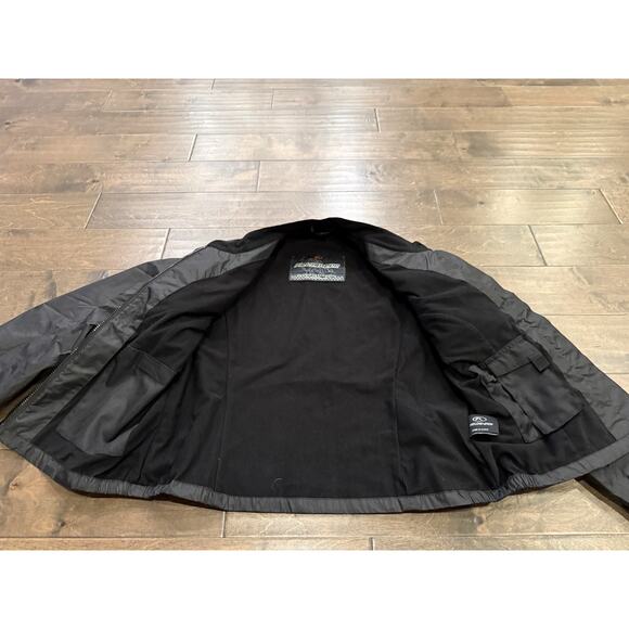 Fieldsheer FS Motorcycle Womens Black Full Zip Windbreaker Lined Jacket Size 10 - Picture 5 of 10